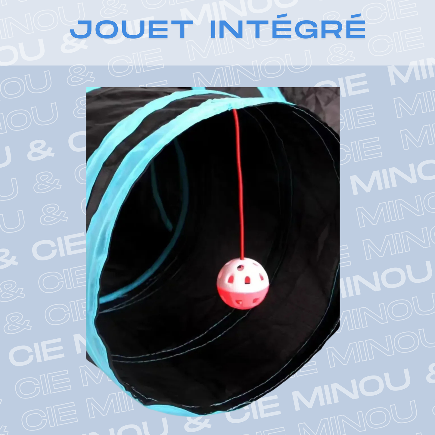 Tunnel de jeu pliable