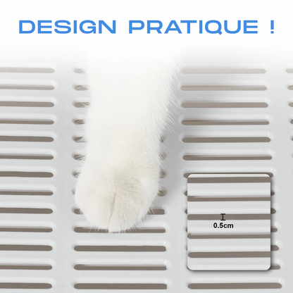 Bac à Litière Pliable pour Chat